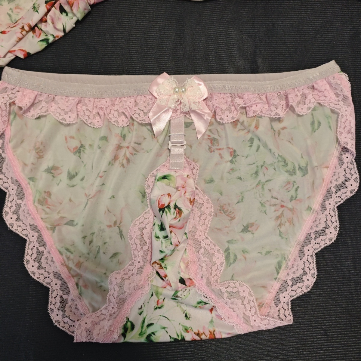 Elastic Lace Trim - Calzoncillos sexys y adorables con diseño