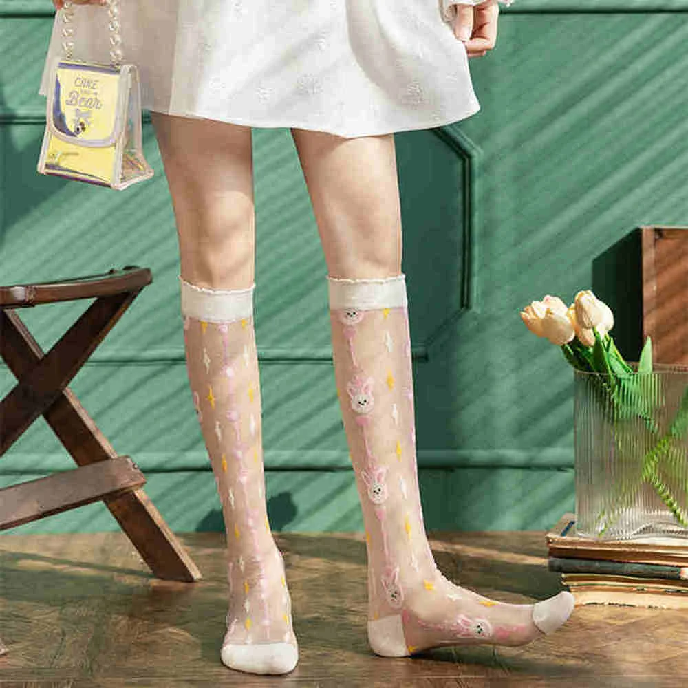 Medias finas de verano para mu - Crystal Mesh Fabric reseña y precio